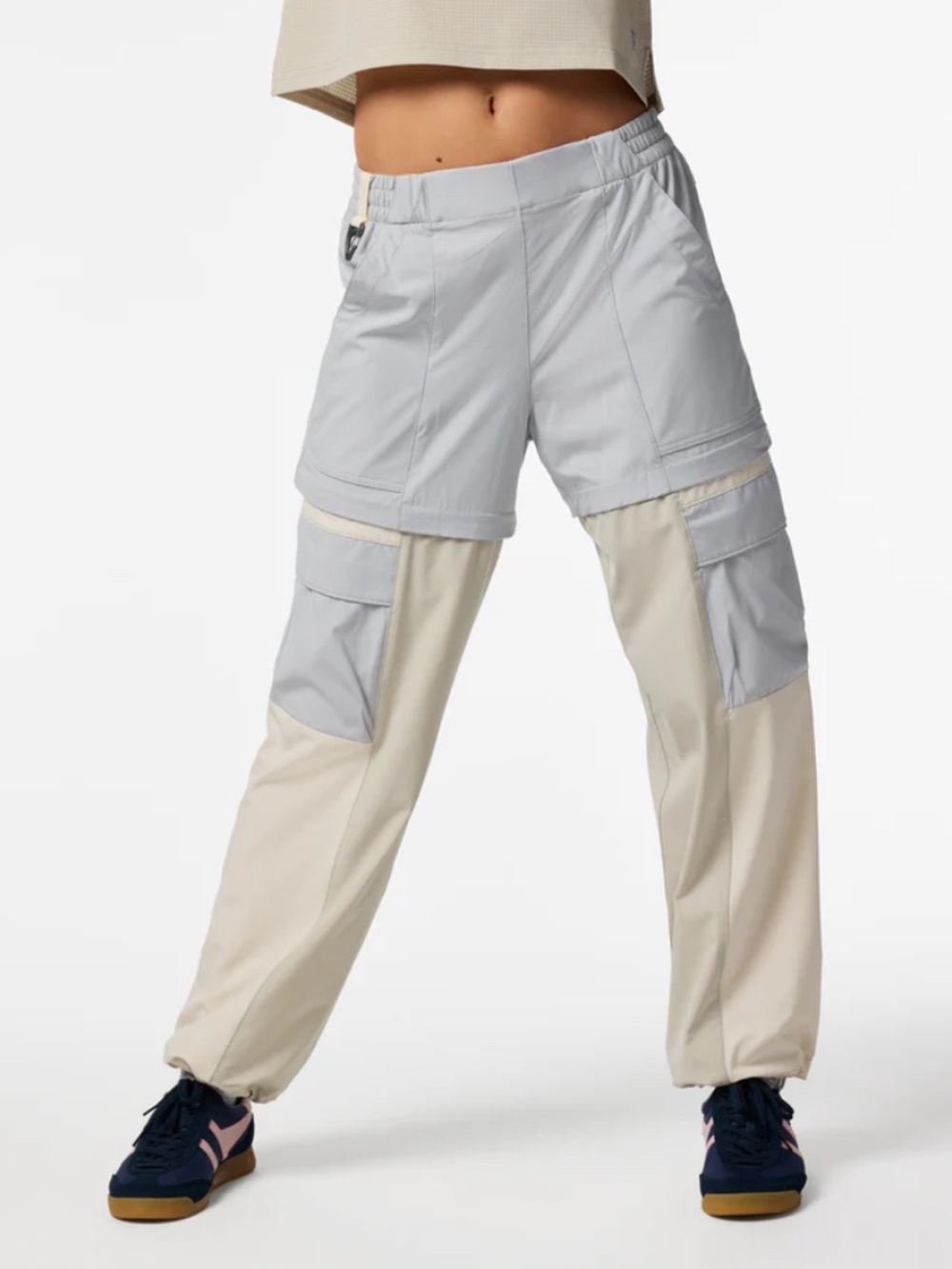 COTOPAXI LosDos Women's sz S zip-off hiking pants relaxed fit Vapor/Mineral
